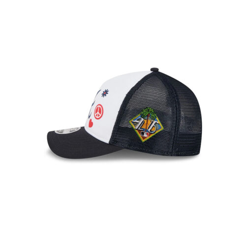Atlanta Braves Play Mark M-Crown Snapback in White