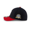 Atlanta Braves Player Mark M-Crown Stretch-Snap in Black Red