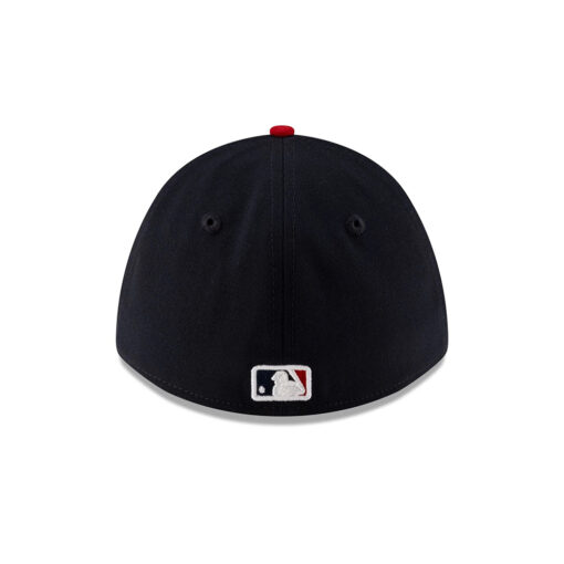 Atlanta Braves Player Mark M-Crown Stretch-Snap in Black Red