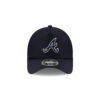 Atlanta Braves Practice Mesh Snapback in Black