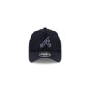 Atlanta Braves Practice Mesh Snapback in Black