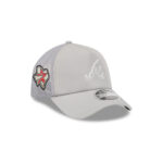 Atlanta Braves Practice Mesh Snapback in Gray
