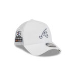 Atlanta Braves Practice Mesh Snapback in White