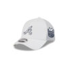 Atlanta Braves Practice Mesh Snapback in White