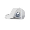 Atlanta Braves Practice Mesh Snapback in White