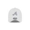 Atlanta Braves Practice Mesh Snapback in White