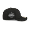 Atlanta Braves Pre-Curve Fitted Cap in Black