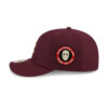 Atlanta Braves Pre-Curve Fitted Cap in Maroon