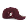 Atlanta Braves Pre-Curve Fitted Cap in Maroon