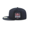 Atlanta Braves Road Team Fitted Cap in Black