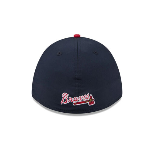 Atlanta Braves Rope M-Crown Stretch-Snap in Black Red
