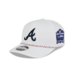 Atlanta Braves Rope Performance Stretch-Snap in Optic White