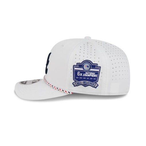 Atlanta Braves Rope Performance Stretch-Snap in Optic White