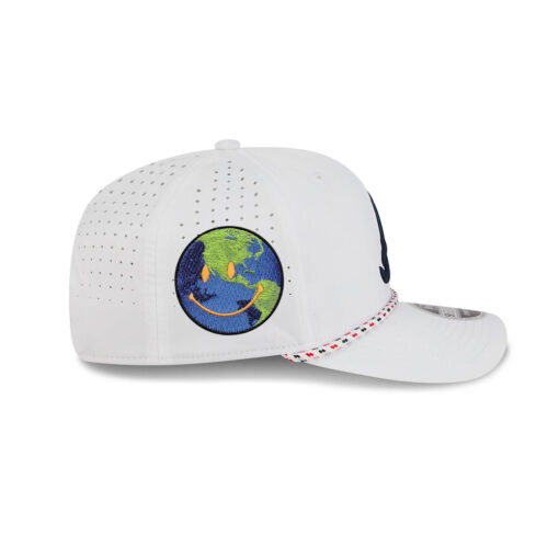 Atlanta Braves Rope Performance Stretch-Snap in Optic White