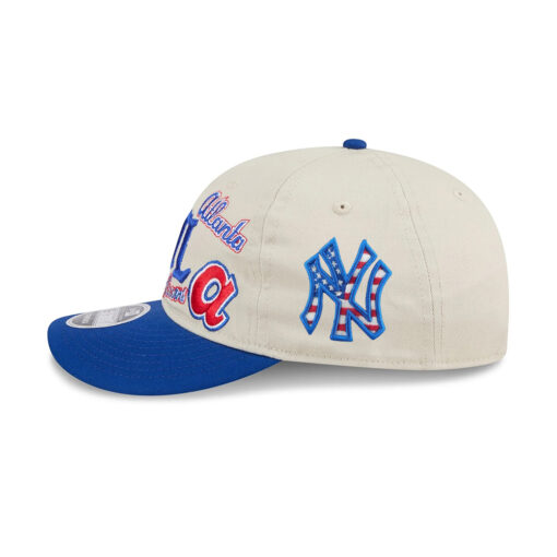 Atlanta Braves Scattered Patch Snapback in White