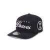 Atlanta Braves Script Adjustable Cap in Black