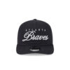 Atlanta Braves Script Adjustable Cap in Black