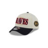Atlanta Braves Season Opener A-Frame Snapback in Chrome White