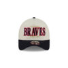 Atlanta Braves Season Opener A-Frame Snapback in Chrome White
