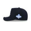 Atlanta Braves Side Patch A-Frame Snapback in Black