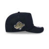 Atlanta Braves Side Patch A-Frame Snapback in Black
