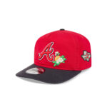 Atlanta Braves Spring Camp Adjustable Cap in Red Black