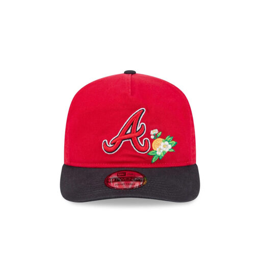 Atlanta Braves Spring Camp Adjustable Cap in Red Black