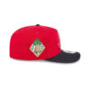 Atlanta Braves Spring Camp Adjustable Cap in Red Black