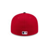 Atlanta Braves Spring Camp Low-Profile Fitted Cap in Red Black