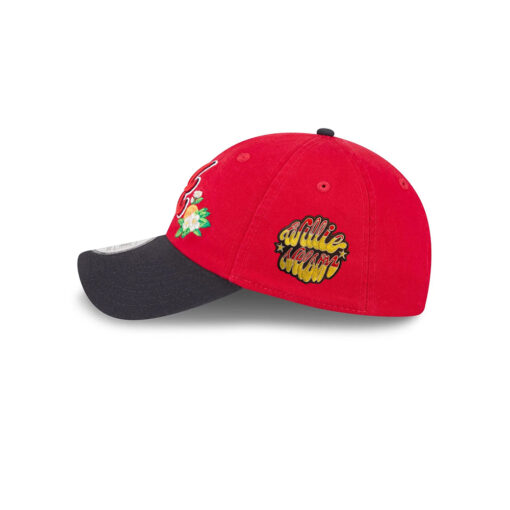 Atlanta Braves Spring Classic Adjustable Cap in Red Black