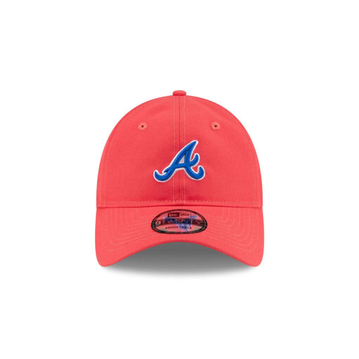 Atlanta Braves Spring Color Adjustable Cap in Red