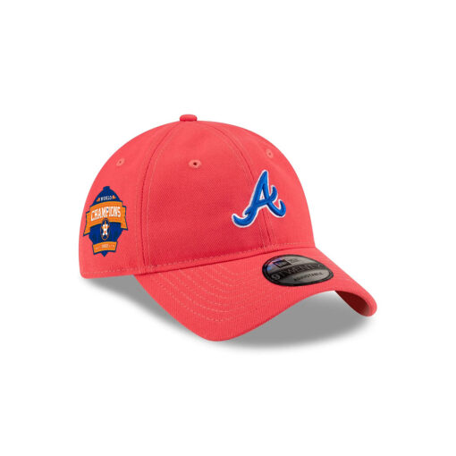 Atlanta Braves Spring Color Adjustable Cap in Red