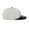 Atlanta Braves Sugar Skull Mascot Fitted Cap in Cream