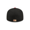 Atlanta Braves Team Card Graphic Fitted Cap in Red Black