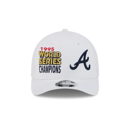 Atlanta Braves Trophy Pack M-Crown Snapback in White