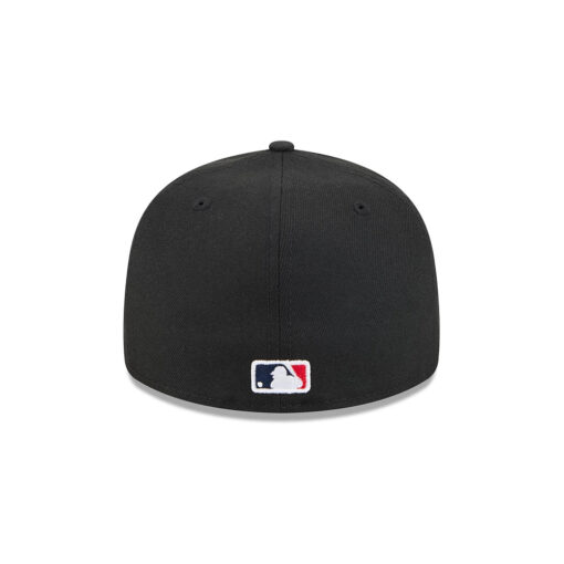 Atlanta Braves Trophy Pack Retro Crown Fitted Cap in Black