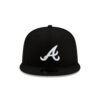 Atlanta Braves Two-Tone Snapback in Black White