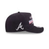 Atlanta Braves Victory Patch A-Frame Snapback in Black