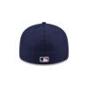 Atlanta Braves Waterproof Tech Fitted Cap in Navy