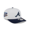 Atlanta Braves Waterproof Tech Stretch-Snap in White