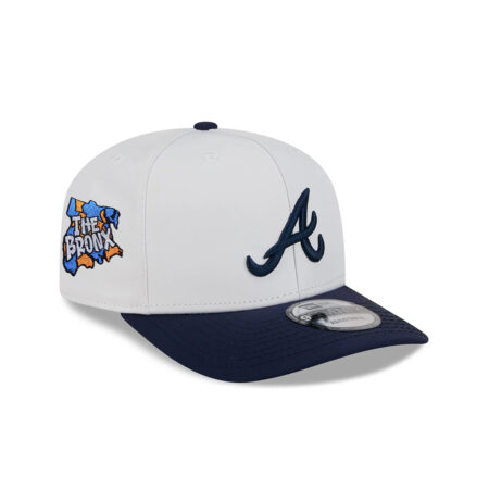 Atlanta Braves Waterproof Tech Stretch-Snap in White