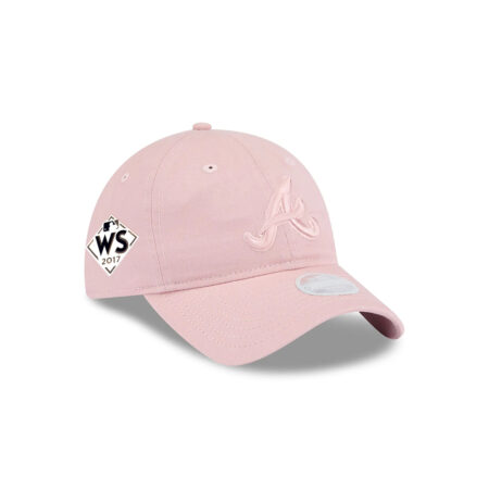 Atlanta Braves Women’s Adjustable Cap in Pink