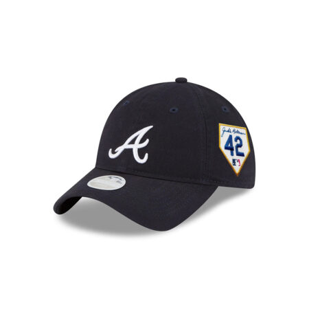 Atlanta Braves Women’s Classic Adjustable Cap in Black