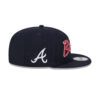 Atlanta Braves Wordmark Snapback in Black