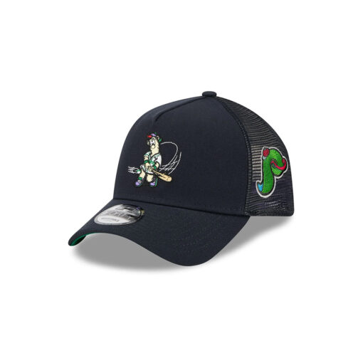 Atlanta Braves x Big League Chew A-Frame Snapback in Black