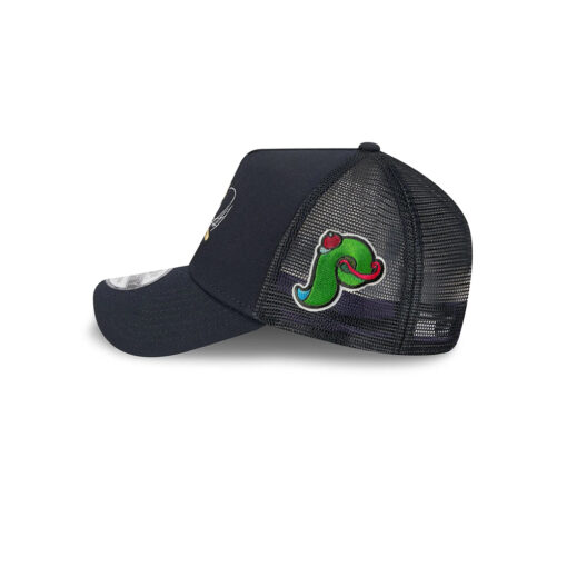 Atlanta Braves x Big League Chew A-Frame Snapback in Black