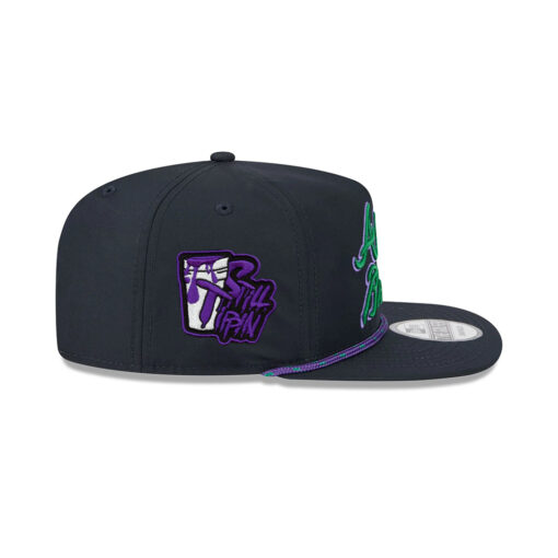 Atlanta Braves x Big League Chew Golfer Cap in Black