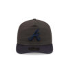 Atlanta Braves x Three Looms Nylon Adjustable Cap in Black