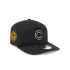 Chicago Cubs Black and White Snapback