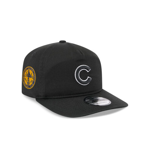 Chicago Cubs Black and White Snapback
